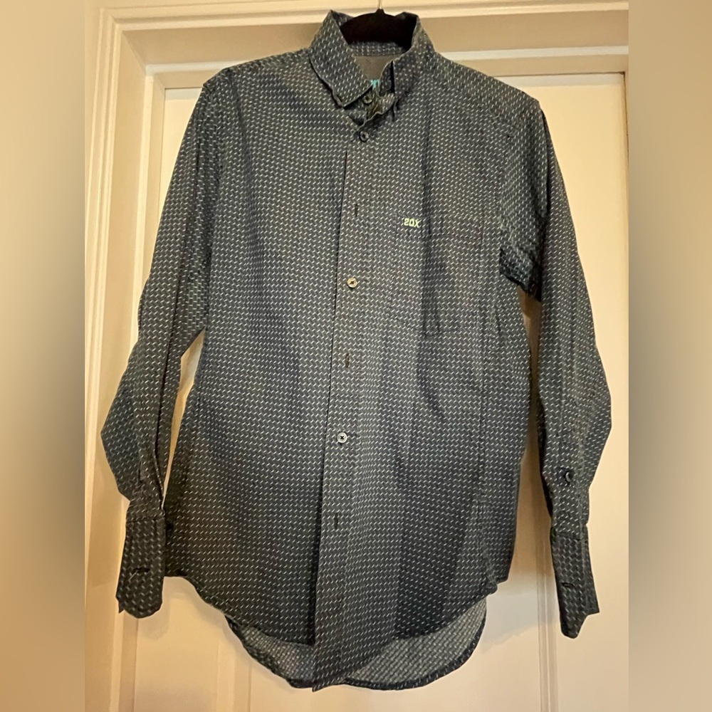 Men’s Wrangler 20X Western Shirt - Sz Small